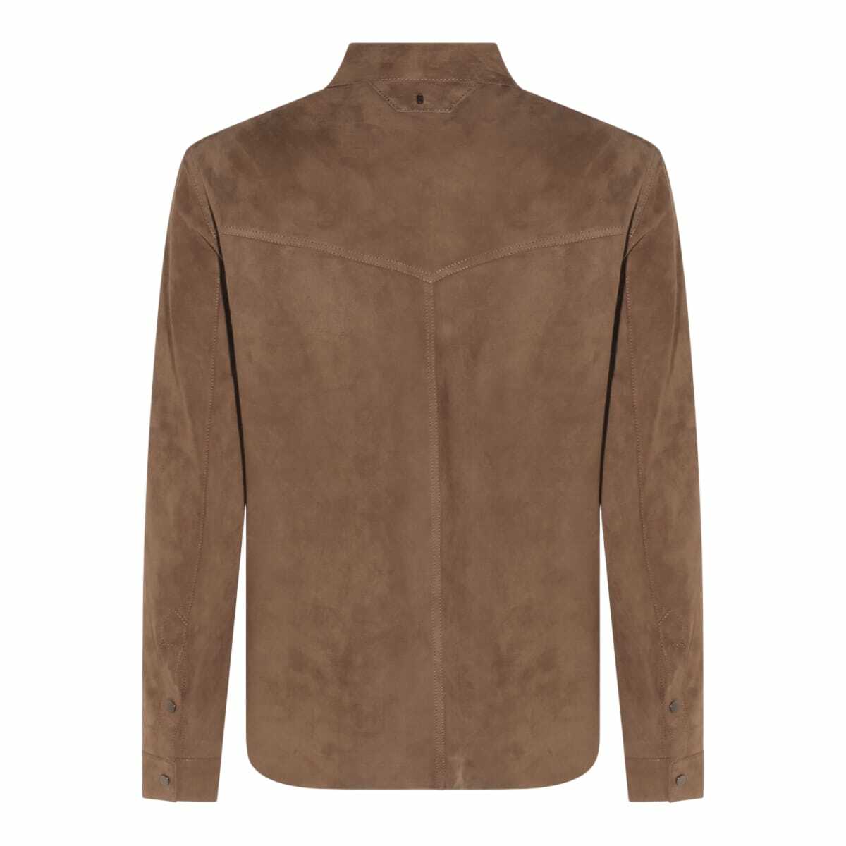 Salvatore Santoro Brown Leather Jacket