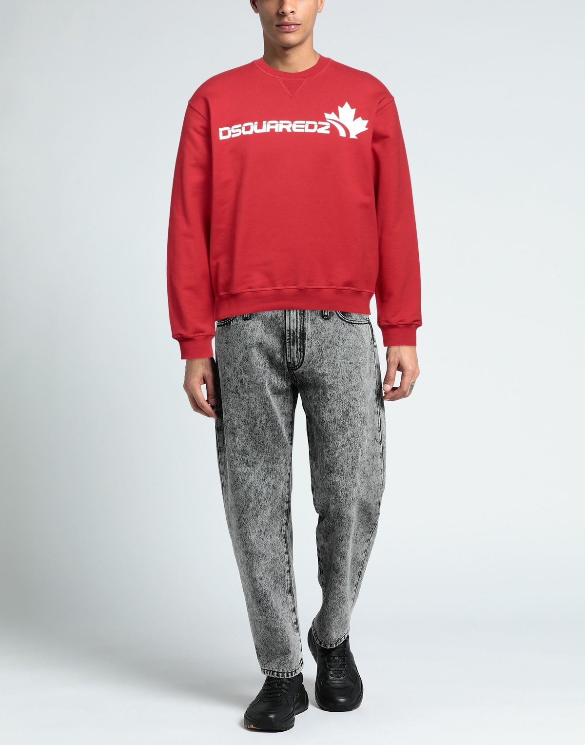 Dsquared2 Mens Sweatshirt in Red