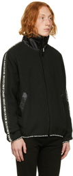 Versace Jeans Couture Black Zip Sweater