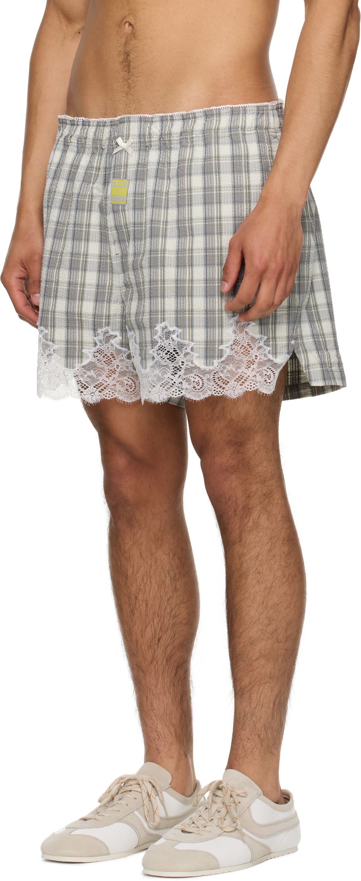 Martine Rose SSENSE Exclusive Gray French Knickers Shorts