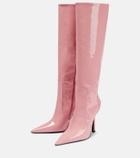 Blumarine - Patent leather knee-high boots