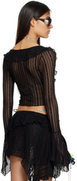 Raga Malak Black Zida Blouse
