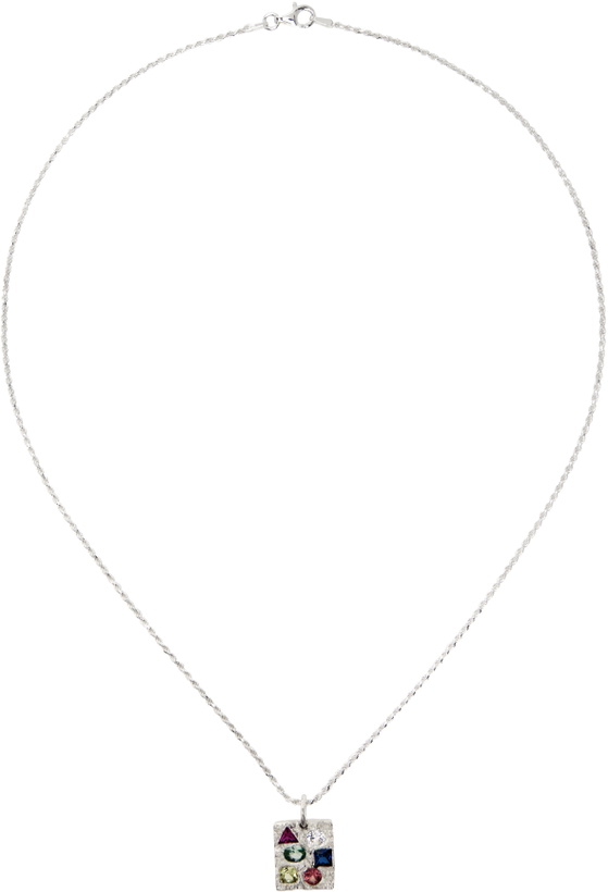 Photo: Bleue Burnham Silver Cottage Rose Garden Pendant Necklace