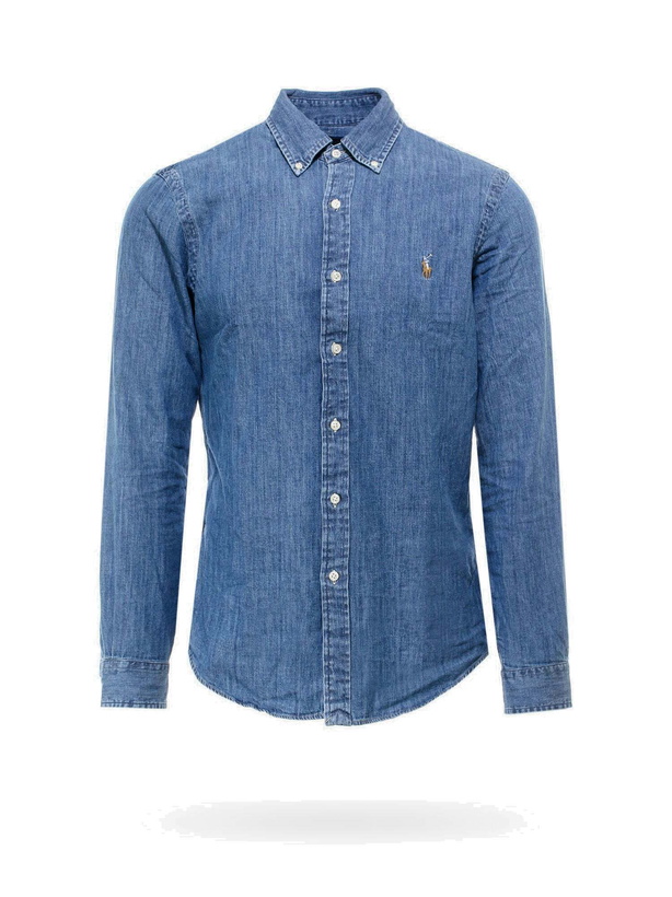 Photo: Polo Ralph Lauren Shirt Blue   Mens