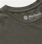 Mollusk - Stile Printed Cotton-Jersey T-Shirt - Gray
