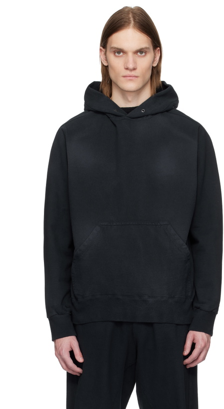 Photo: Omar Afridi Navy Dolman Hoodie