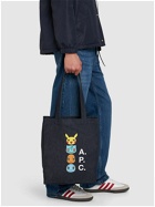A.P.C. - A.p.c. X Pokémon Denim Tote Bag