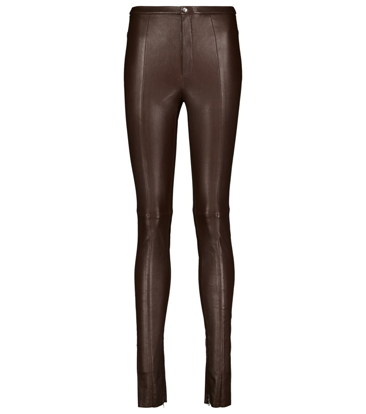Photo: Stouls Maggie high-rise skinny leather pants