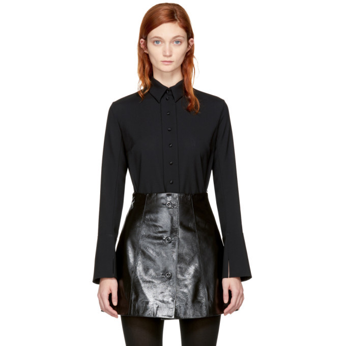 Olivier Theyskens Black Taylor Shirt
