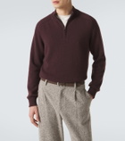 Agnona Cashmere half-zip sweater