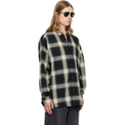 Fear of God ESSENTIALS Black & White Button Up Shirt