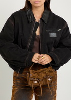 Acne Studios Multipocket Micro Suede Cross-body bag - Brown - One Size