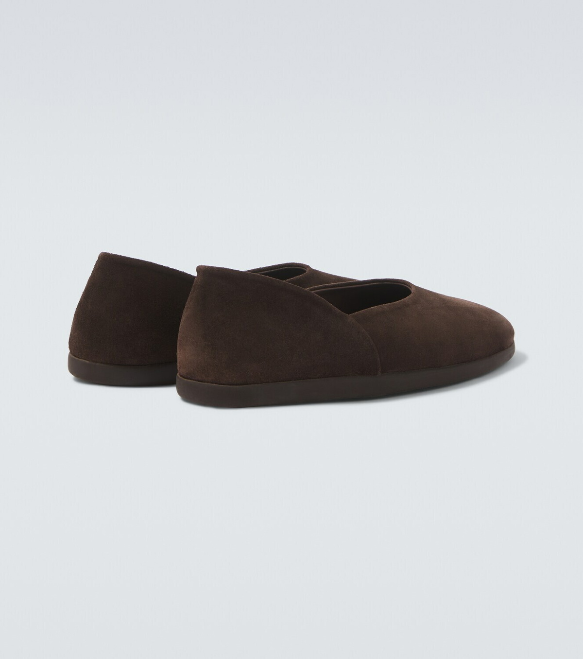 Stòffa Suede slip-on shoes