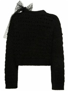 RED VALENTINO Acrylic Blend Knit Sweater