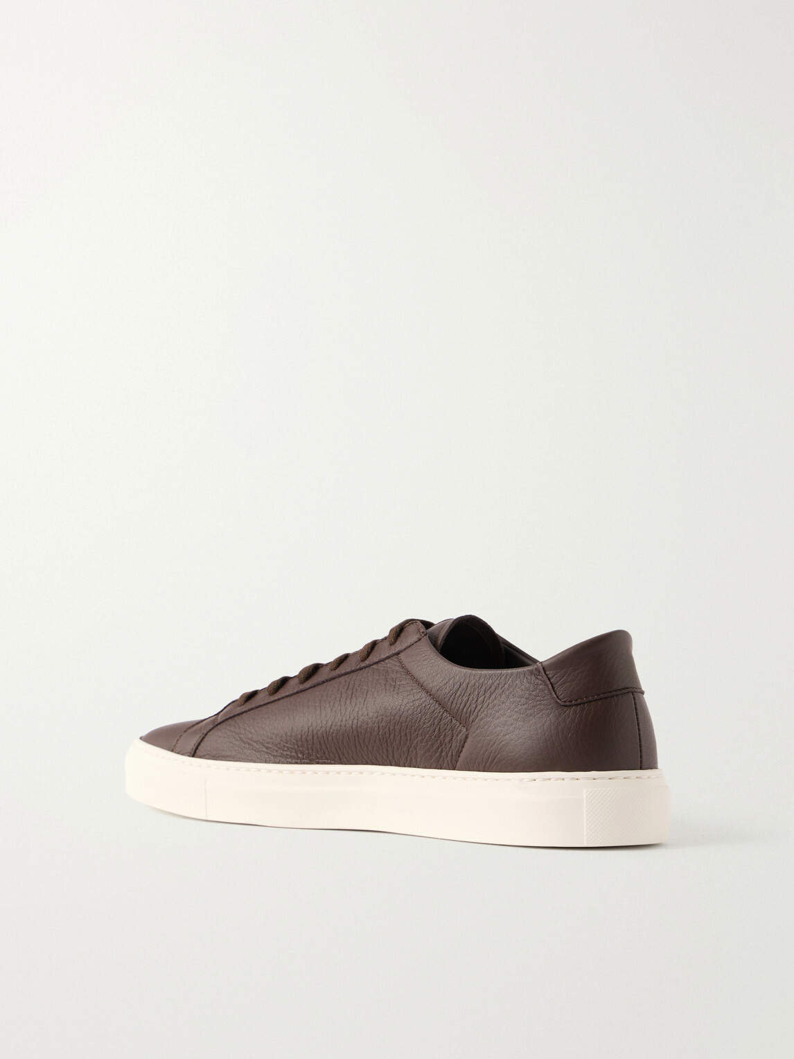 Common Projects - Achilles Full-Grain Leather Sneakers - Brown