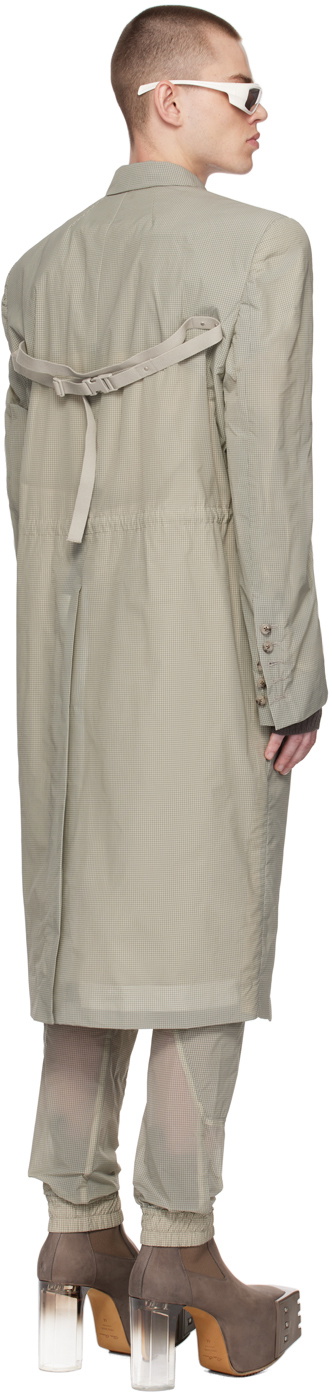 【関税込み】Rick Owens オフホワイト Tatlin コート Rick Owens Off-white Jumbo Tatlin Coat In 21 Natural | ModeSens