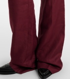 Gabriela Hearst Vesta linen flared pants