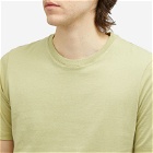 Folk Men's Contrast Sleeve T-Shirt in Light Sage