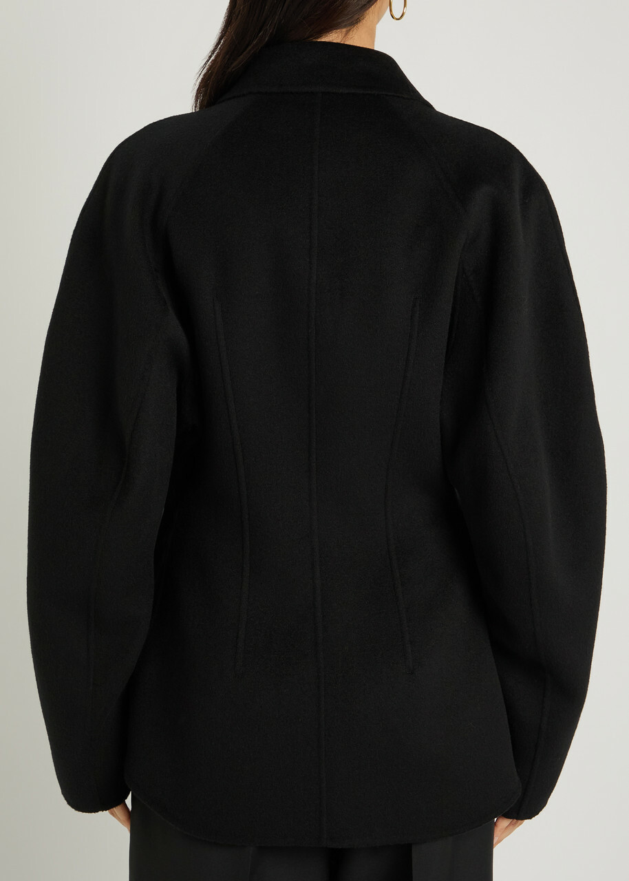 Rohe Sculpted Wool Jacket Black