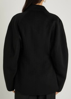 Rohe Sculpted Wool Jacket Black