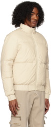 Han Kjobenhavn Off-White Printed Down Jacket