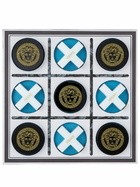 Versace White Tic-Tac-Toe Board Game