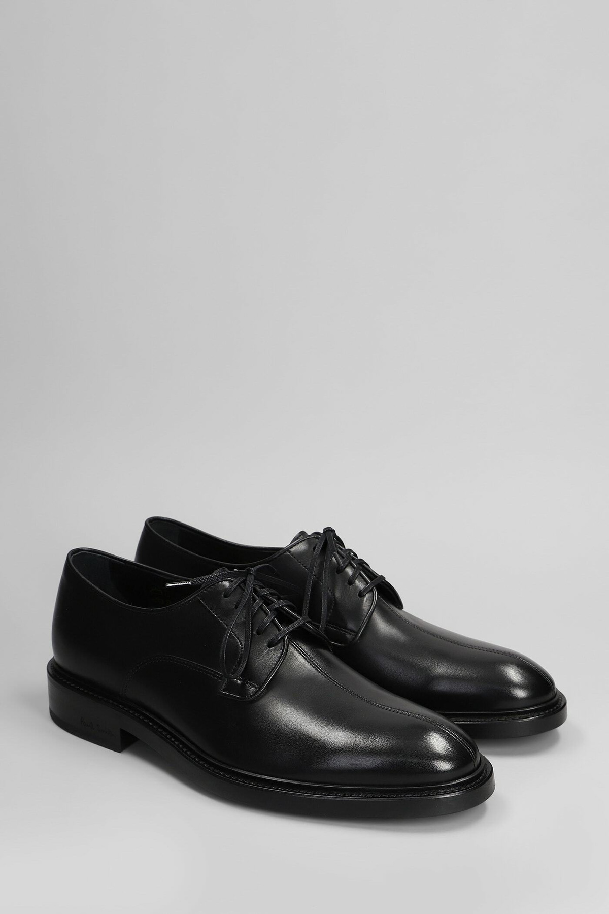 Paul Smith Soloman Lace Up Shoes In Black Leather Paul Smith display picture 2
