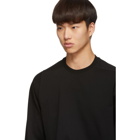 Rick Owens Black Patch Crewneck Sweater