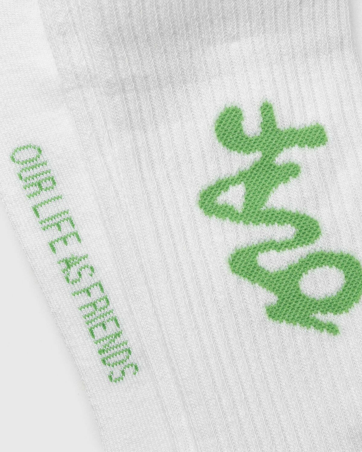 ØLÅF SIGNATURE LOGO SOCKS White Men