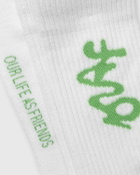 ØLÅF SIGNATURE LOGO SOCKS White Men