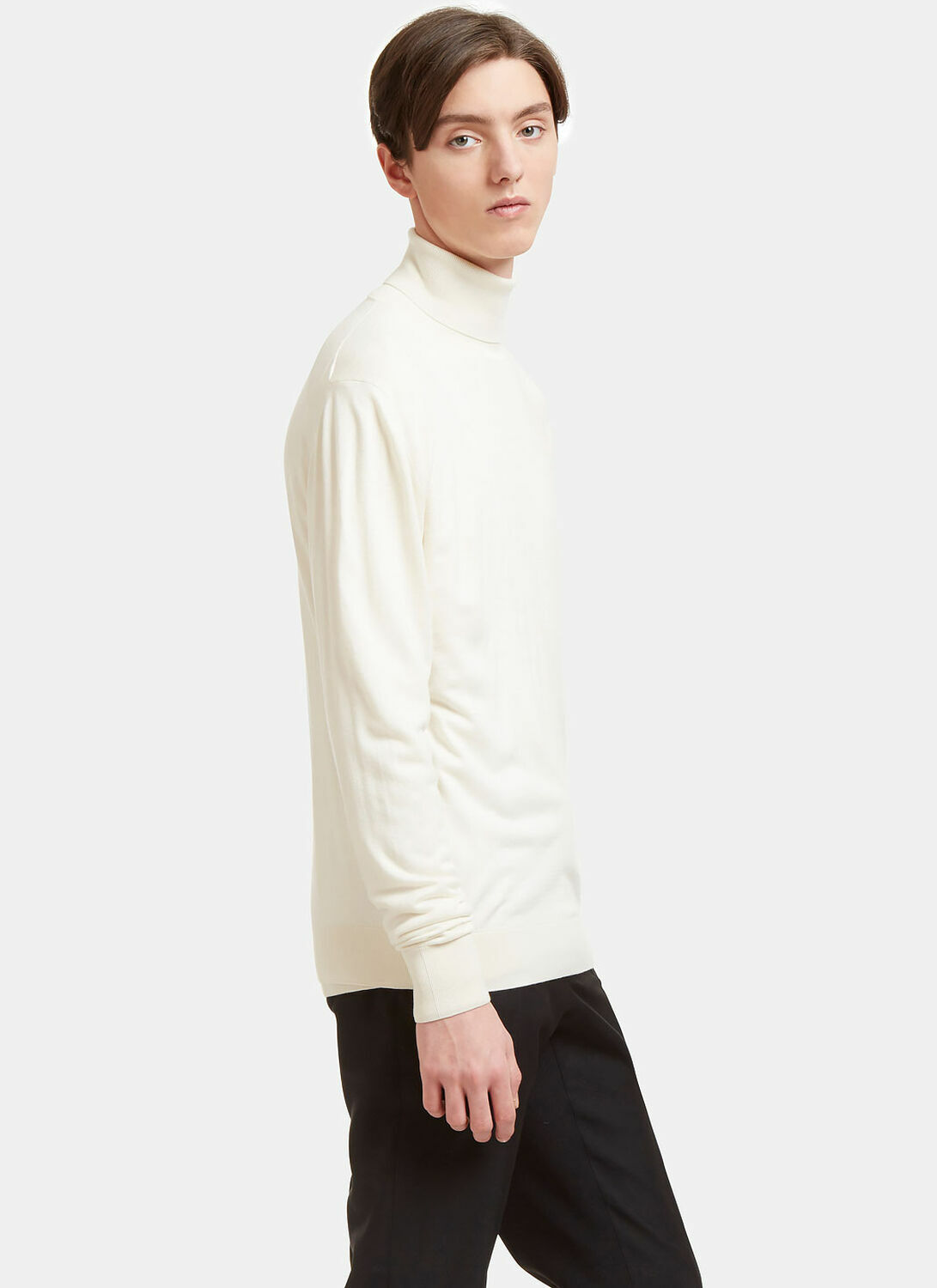Aiezen Silk and Cashmere-Blend Turtleneck Sweater
