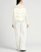 Khrisjoy Womens Vest Ivory
