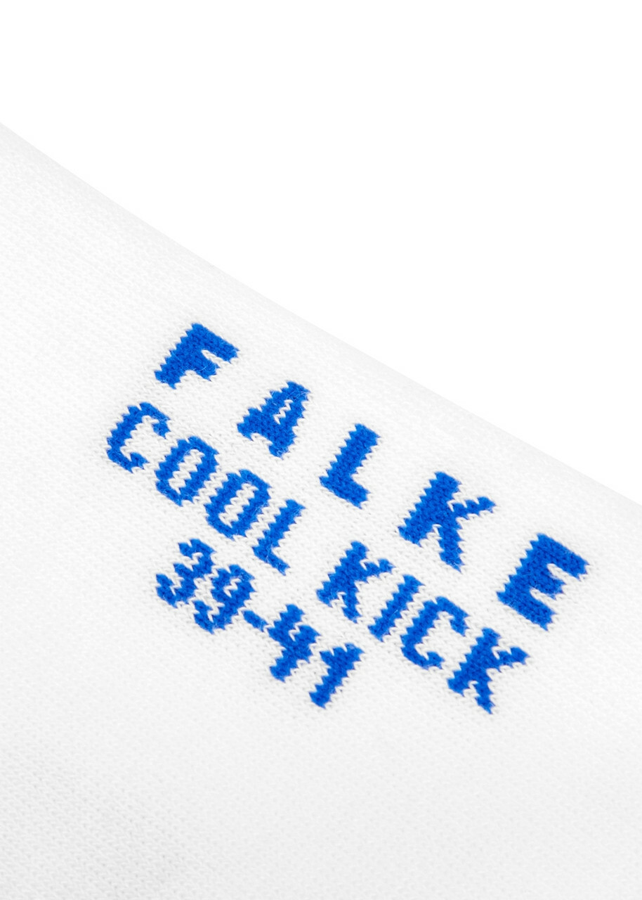 Falke Cool Kick Jersey Trainer Socks White