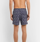 Vilebrequin - Moorea Mid-Length Printed Swim Shorts - Blue