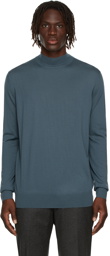 Loro Piana Blue Lupetto Sweater