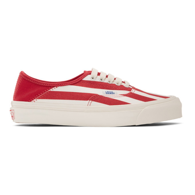 Photo: Vans Red OG Style 43 LX Sneakers