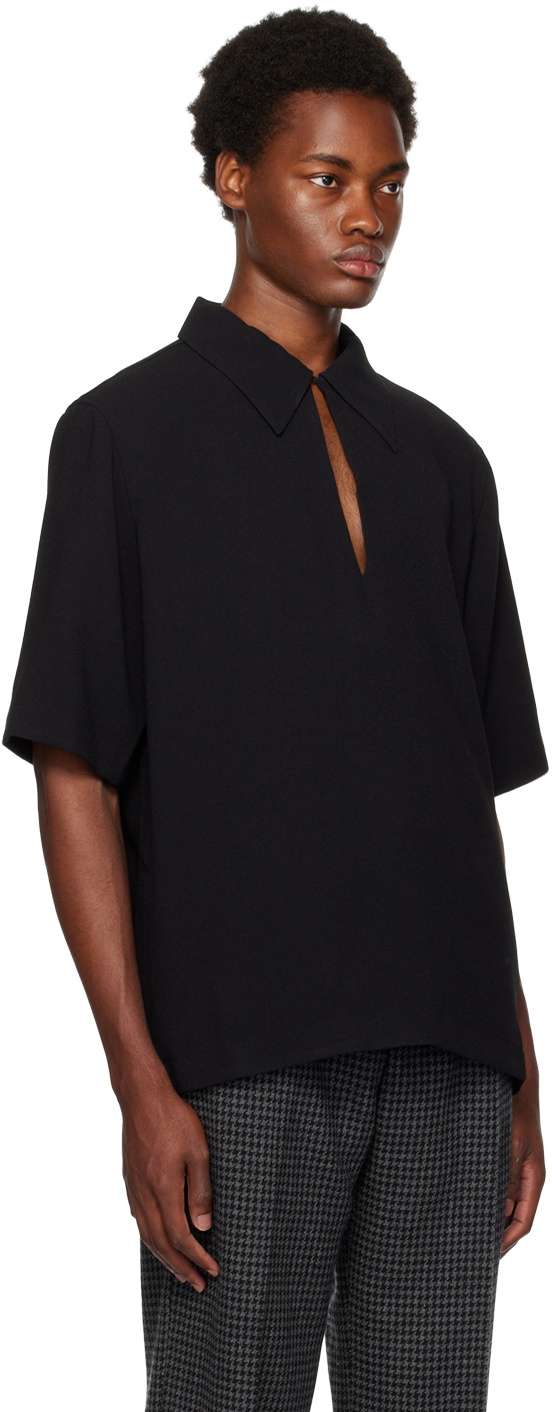 Nanushka Black Niklas Shirt Nanushka