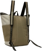 and wander Beige Gramicci Edition Multi Patchwork 2Way Backpack