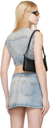 Courrèges Blue Multiflex Denim Vest