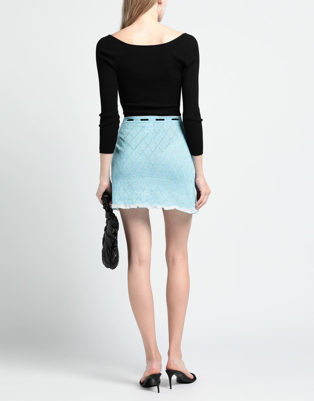 Cormio Womens Mini skirt Turquoise