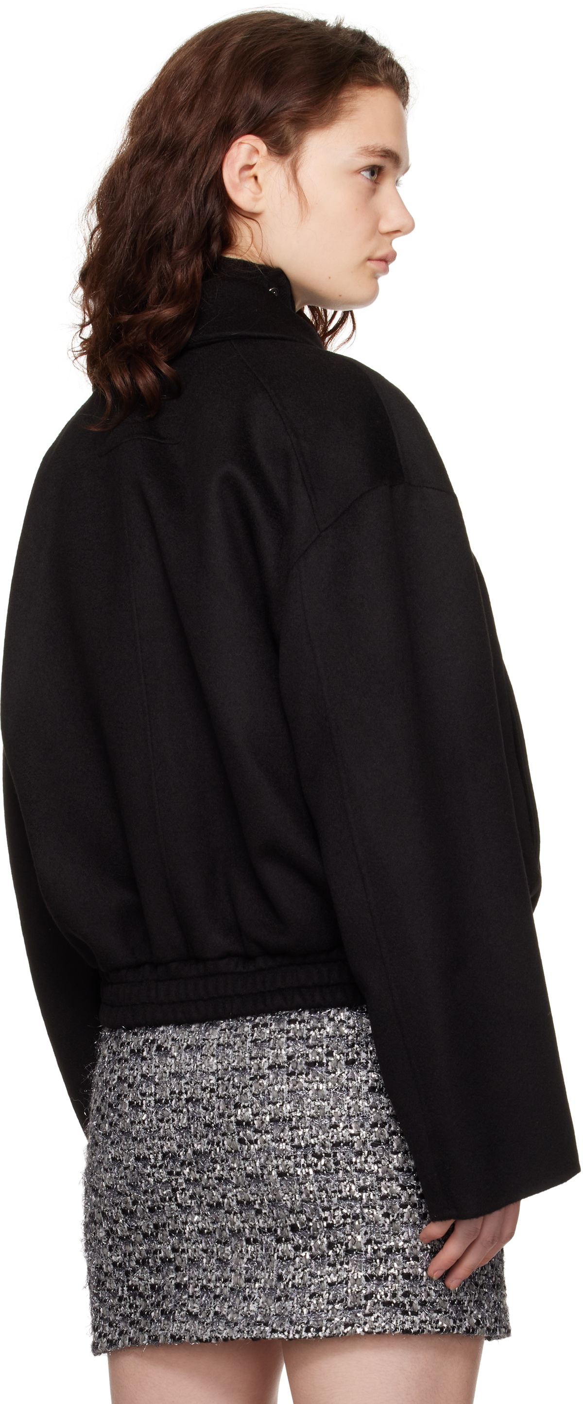 Juun.J Black Handmade Wool Jacket
