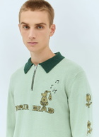 Brain Dead Lex Half-Zip Sweatshirt