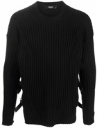 VERSACE - Buckles Detail Wool Sweater