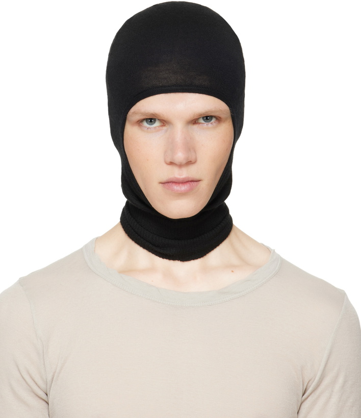 Photo: Rick Owens Black Tower Skull Balaclava