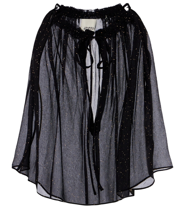 Photo: Isabel Marant Marilou silk georgette top