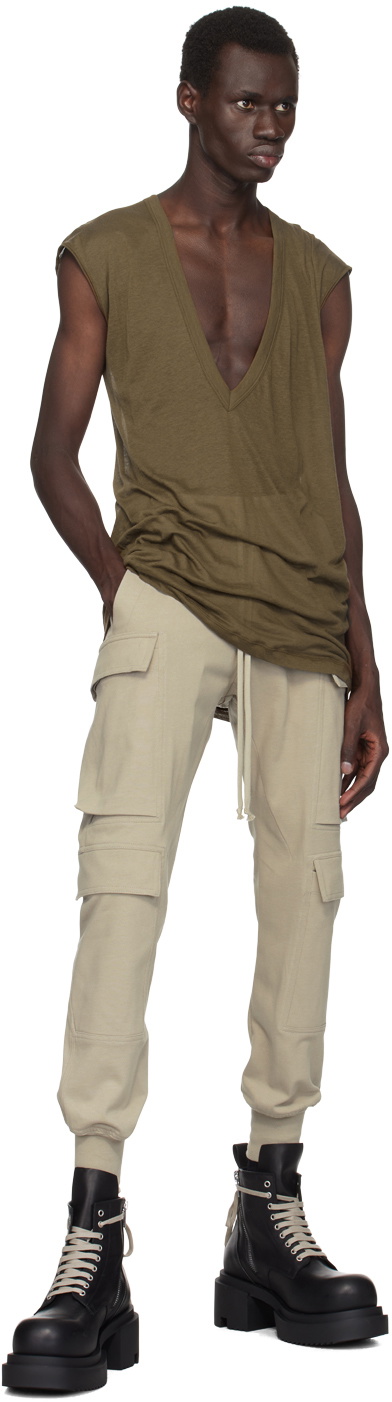 Rick Owens Off-White Porterville Mastodon Megacargo Cargo Pants
