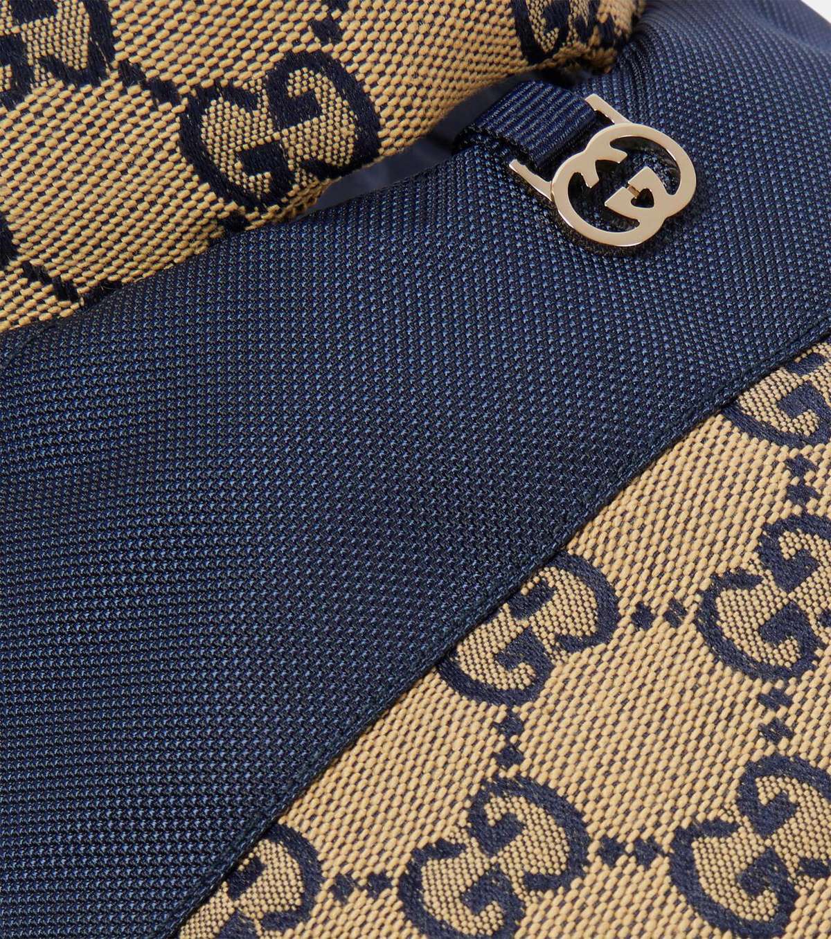 Gucci GG Supreme reversible dog coat