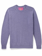 Howlin' - Shaggy Bear Brushed-Wool Sweater - Purple