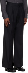 HOPE Black Loose-Fit Trousers