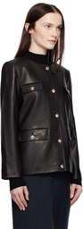 ANINE BING Black Lydia Leather Jacket
